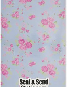 iscream Seal and Send 40 Sheet Stationery Note Card Pad with Seals - Vintage Vibes